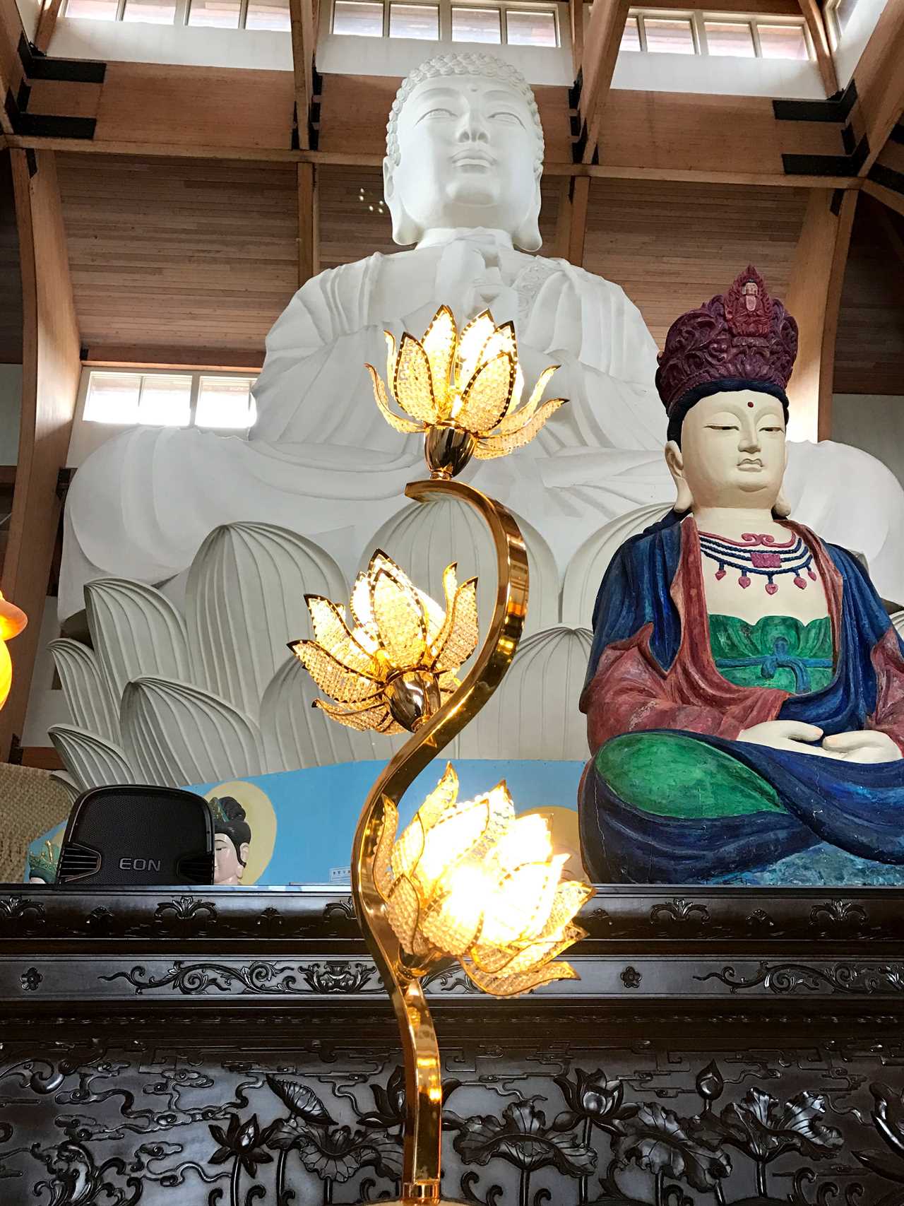 The Chuang Yen Monastery in Carmel, photographed April 30, 2017.
