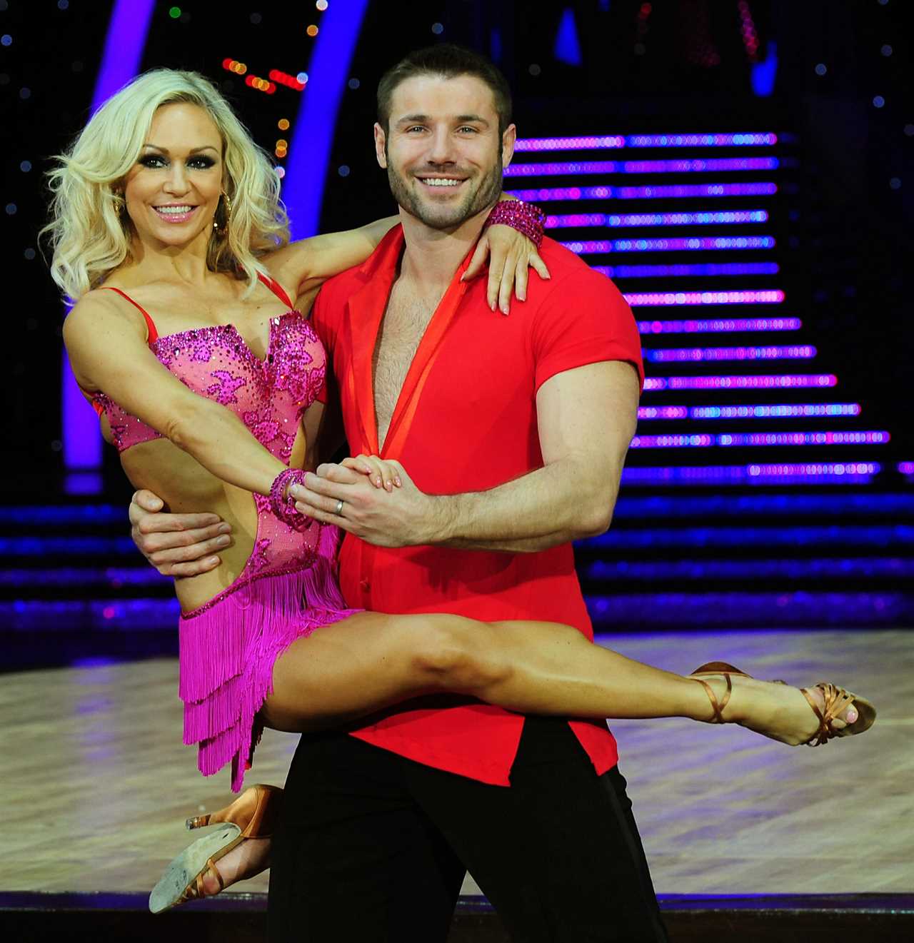 Ben and Kristina were paired together at Strictly in 2013