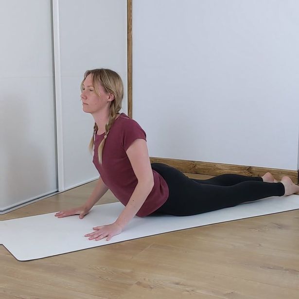 Leah's yoga program is for all abilities and there are plenty of tutorials to teach novice yoga practitioners how to do the movements and find the right alignment