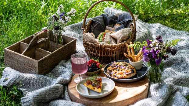 A picnic lunch at The Wicklow Escape Photograph: Liosa McNamara