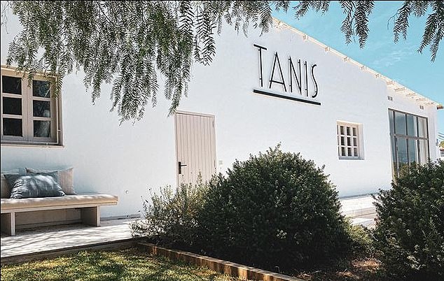 The Tanis Ibiza showroom outside the village of Santa Gertrudis