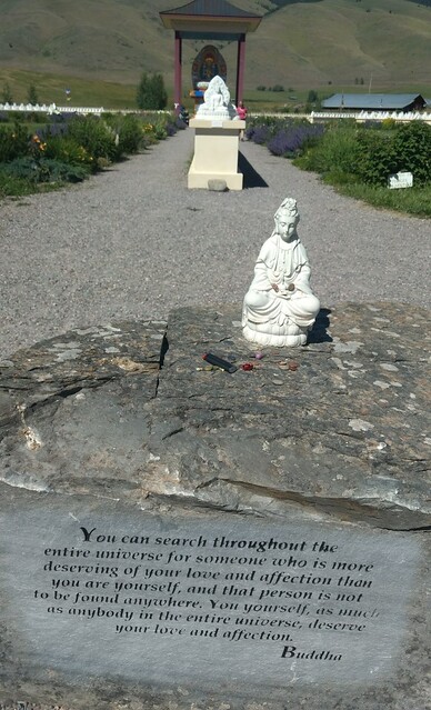 A Buddhist Garden of Peace in Rural Montana-- Buddhistdoor Global