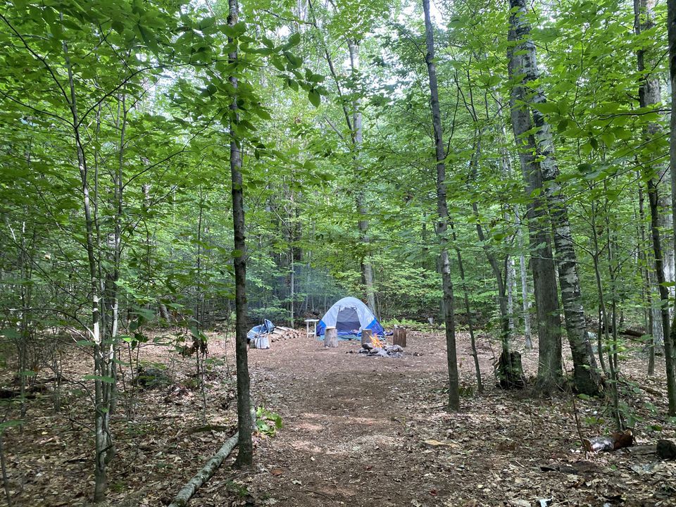 A Hipcamp campsite in Colebrook, Conn.  Jay-Z and Will Smith are investors in Hipcamp.