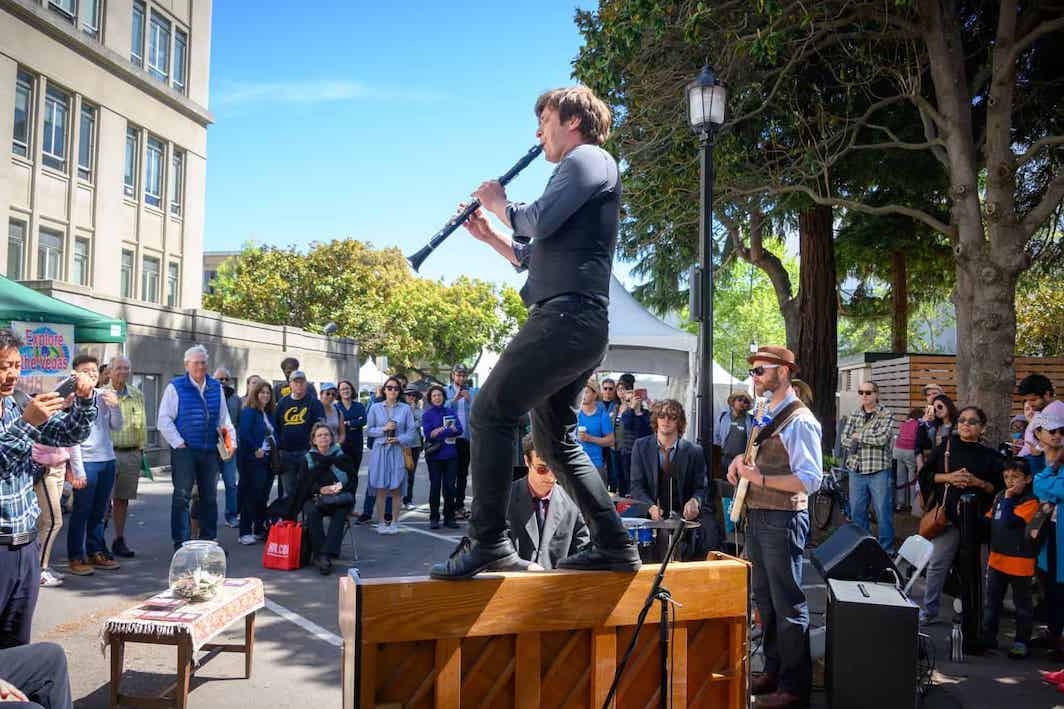 The Bay Area Book Festival also features free, live performances in addition to its usual bookish fare.