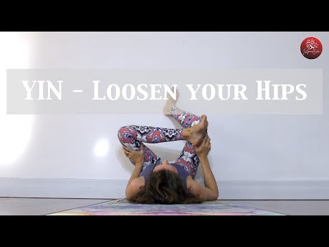 Yin Yoga-  Using the wall to Loosen your Hips