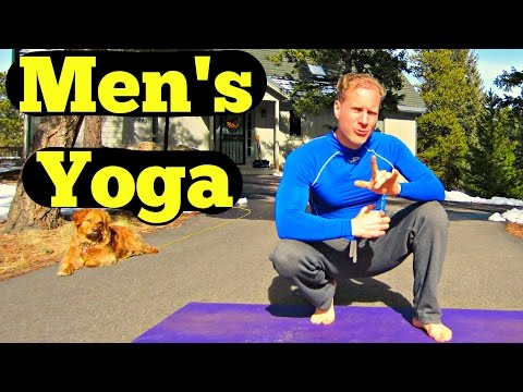 10 Min Yoga for Men Beginner Routine - Easy Men's Yoga Workout - Best Yoga Workout for Dudes