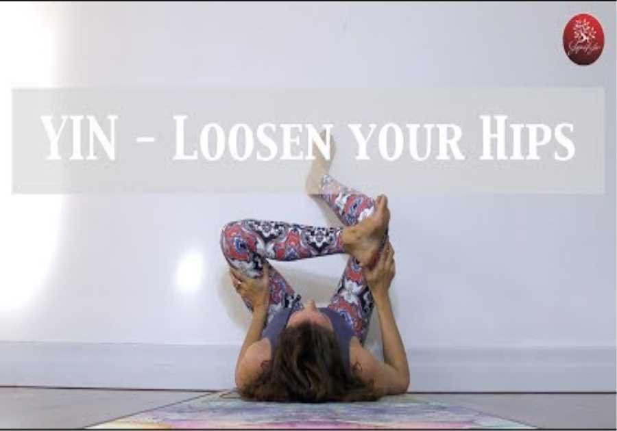 Yin Yoga-  Using the wall to Loosen your Hips